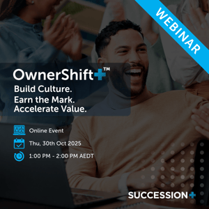 OwnerShift+™ | Build Culture. Earn the Mark. Accelerate Value.